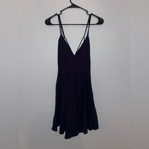 Navy blue dress